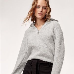 Wilfred Free Gwyneth Quarter Zip Sweater S